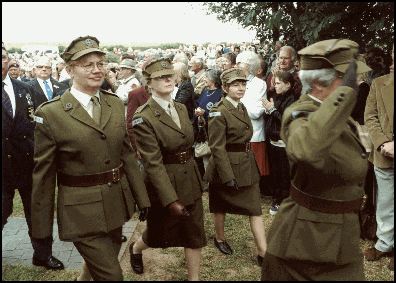 THE FIRST AID NURSING YEOMANRY ON PARADE 
