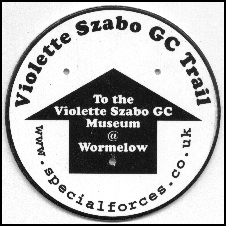  THE VIOLETTE SZABO GC TRAIL - TRAIL MARKER 